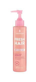 Шампунь Lee Stafford Fresh Hair Shampoo для волос, с розовой глиной, для тщательного очищения, 200мл