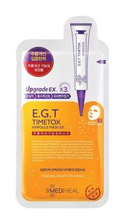Тканевая маска Mediheal E.G.T Timetox Ampoule Mask EX укрепляющая кожу лица