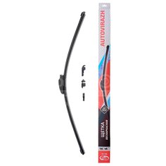 Щетка стеклоочистителя Autovirazh, Super Flat, бескаркасная, 65 см/26", AV-002615