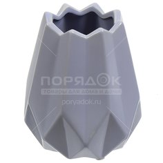 Ваза Ф 15см Оригами Бутон голубая Y4-4708 I.K