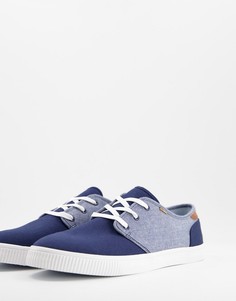 Темно-синие кеды Toms Carlo-Темно-синий