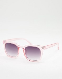 Квадратные солнцезащитные очки AJ Morgan Presence of Mind-Розовый цвет