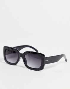 Квадратные солнцезащитные очки AJ Morgan Glamourama-Черный