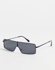 Солнцезащитные очки в охранном стиле AJ Morgan-Черный