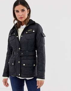 Черная классическая куртка Barbour International Polarquilt-Черный