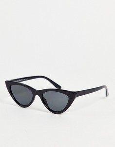 Солнцезащитные очки «кошачий глаз» AJ Morgan Naughty-Черный