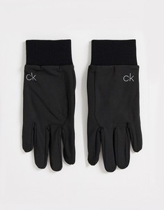 Черные зимние перчатки Calvin Klein Golf-Черный цвет