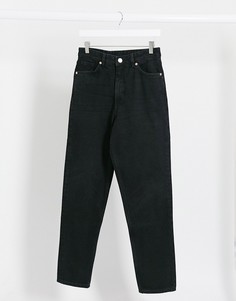 Черные джинсы в винтажном стиле из органического хлопка Monki-Черный