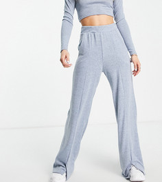 Голубые брюки в технике многооттеночного крашения Missguided Petite-Голубой