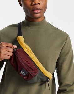 Разноцветная сумка-кошелек на пояс Jack Wolfskin Nature-Зеленый цвет
