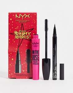 Подарочный набор из двух средств для глаз NYX Professional Makeup Gimme Super Stars-Разноцветный