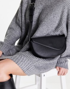 Черная сумка через плечо NA-KD-Черный