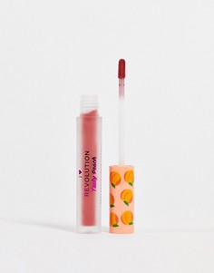 Жидкая помада I Heart Revolution Tasty Peach Soft Peach Liquid Lipstick – Nectarine (нектарин)-Красный