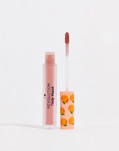 Жидкая помада I Heart Revolution Tasty Peach Soft Peach Liquid Lipstick – Bellini (беллини)-Светло-бежевый цвет