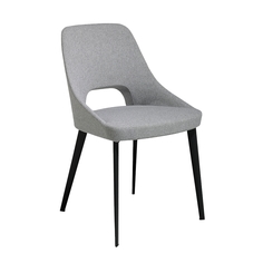 Обеденный стул anty (angel cerda) серый 50x81x50 см.