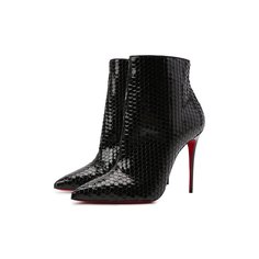 Кожаные ботильоны So Kate Booty 100 Christian Louboutin