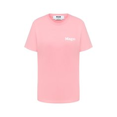 Хлопковая футболка MSGM