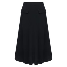 Шерстяная юбка Lanvin