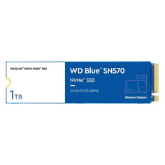 SSD накопитель WD Blue SN570 WDS100T3B0C 1ТБ, M.2 2280, PCI-E x4, NVMe