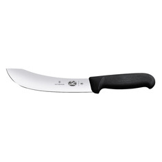 Нож кухонный Victorinox Skinning, разделочный, 150мм, заточка прямая, стальной, черный [5.7703.15]