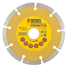 Алмазный диск DENZEL 73101, универсальный, 125мм, 2мм, 22.2мм, 1шт