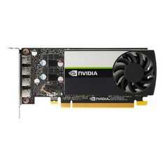 Видеокарта DELL NVIDIA Quadro T1000, 490-BGXY, 4ГБ, GDDR6, Low Profile, oem