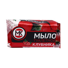 Мыло МК, туалетное, клубника, 90грамм 90 шт./кор. Noname
