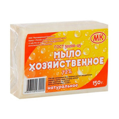 Мыло МК 72%, хозяйственное, 150грамм 80 шт./кор. Noname