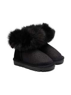 Monnalisa угги с блестками