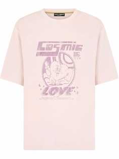 Dolce & Gabbana футболка с принтом Cosmic Love