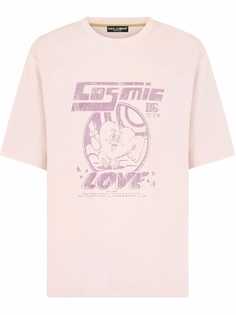 Dolce & Gabbana футболка с принтом Cosmic Love