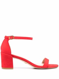 Stuart Weitzman босоножки Simple 90 с ремешком на щиколотке