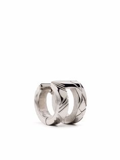 Maison Margiela серьга-кафф с гравировкой