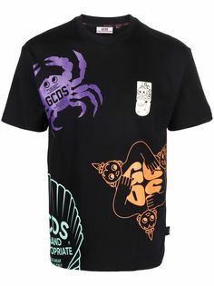Gcds футболка с графичным принтом