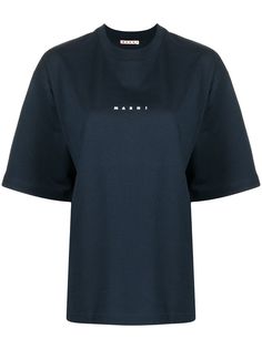 Marni футболка с логотипом