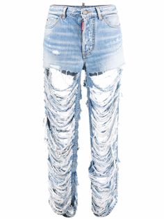 Dsquared2 джинсы бойфренды с эффектом потертости