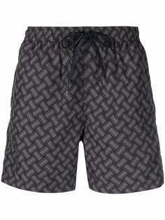 Drumohr плавки-шорты с кулиской и графичным принтом