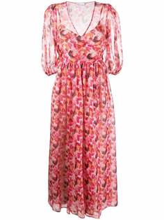 RED Valentino платье с принтом