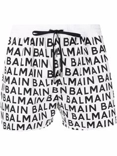 Balmain плавки-шорты с логотипом