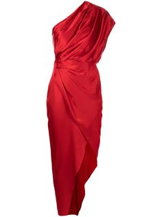 Michelle Mason платье асимметричного кроя с открытой спиной