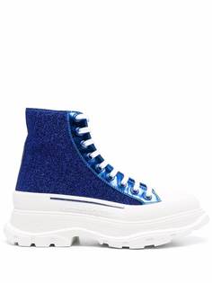 Alexander McQueen кеды Tread Slick с блестками