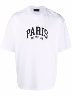 Balenciaga футболка с логотипом Paris