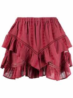 Isabel Marant Étoile юбка мини с оборками