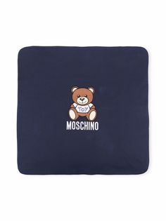 Moschino Kids одеяло с принтом