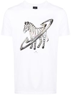 PS Paul Smith футболка с принтом