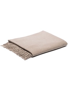 Brunello Cucinelli шелковое одеяло с вышивкой
