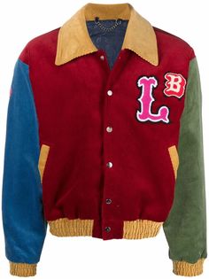 Charles Jeffrey Loverboy бомбер в стиле колор-блок