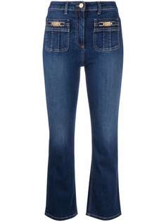 Elisabetta Franchi укороченные джинсы