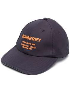 Burberry бейсболка с принтом Horseferry