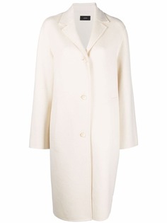 JOSEPH однобортное пальто оверсайз Caia